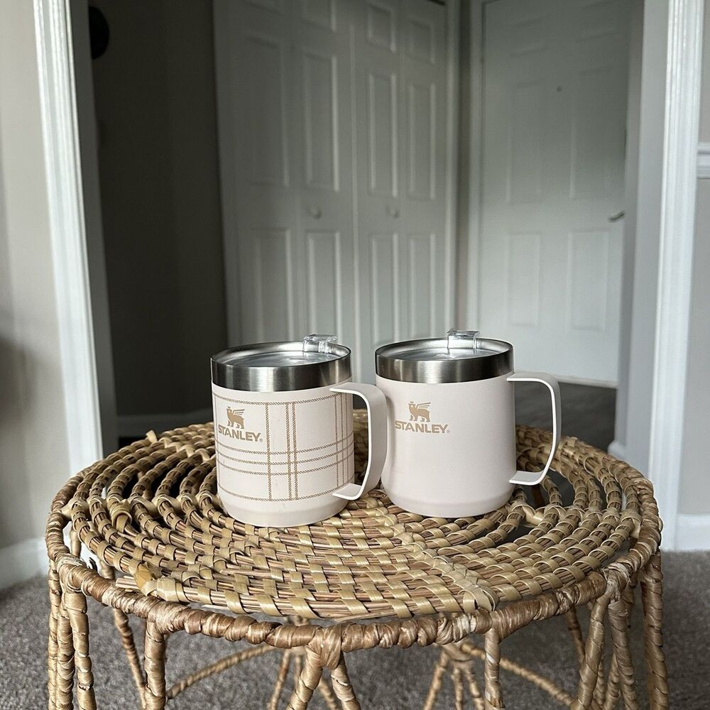 2 Stanley x Magnolia (Hearth & Hand) LIMITED EDITION COLOR (12oz) Camp Mugs x 2!